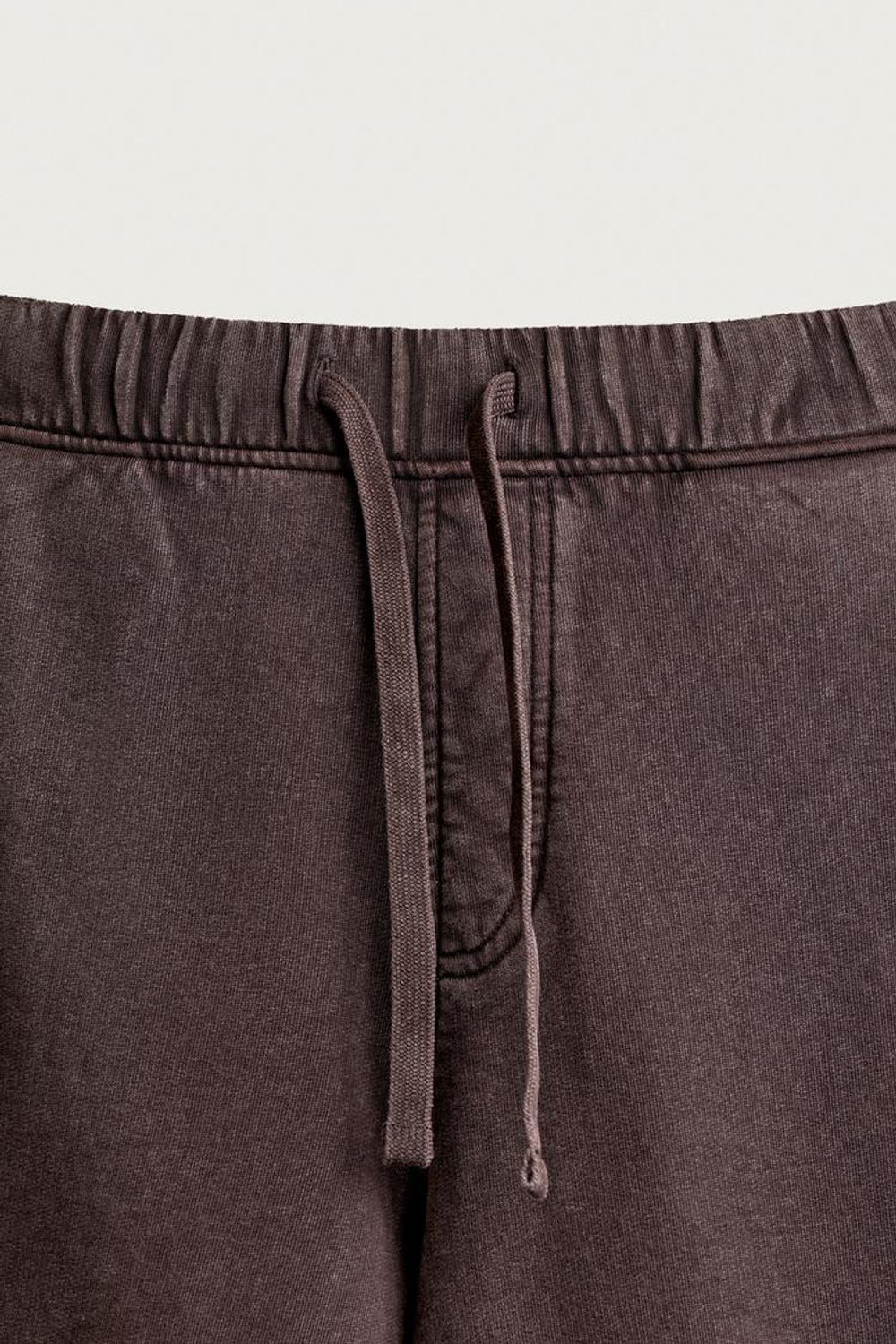 ZARA ДЖОГГЕРЫ RELAXED FIT С ЭФФЕКТОМ ПОТЕРТОСТИ, КОРИЧНЕВЫЙ