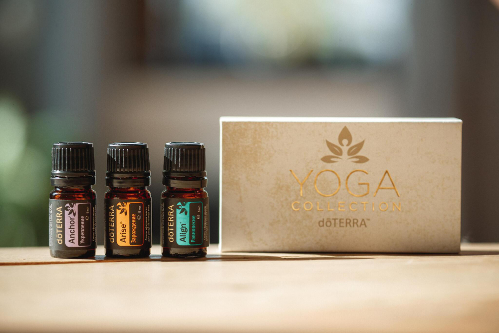Набор эфирных масел для йоги «Йога коллекция» dōTERRA, 3x5 мл