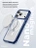 Чехол накладка iPhone 17 Pro / 18 Pro 6.3" Gurdini Alba Series Protective with Magsafe Dark Blue