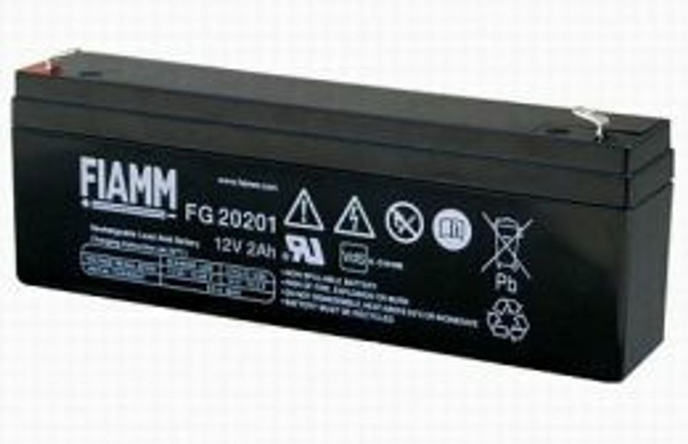 Аккумулятор FIAMM FG20201 - AGM ( 12В / 2Ач ) Аккумулятор FIAMM FG20201 - AGM ( 12В / 2Ач )