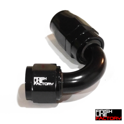 Алюминиевый фитинг BHP full flow 120º AN -06 Swivel