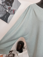 Джемпер женский, серо-голубой цвета. Размер 50/52 русский