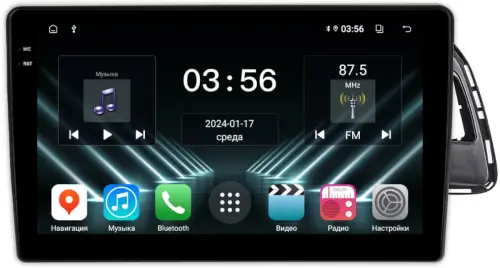 Магнитола для Audi Q5 8R 2008-2016 с джойстиком MMI - FarCar S280 монитор 10.36" IPS на Android 13, CarPlay