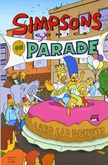 Simpsons Comics on Parade