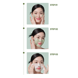 CKD Маска очищающая для лица с экстрактом зеленой сливы - Greenplum ahabha mochi mask cleanser, 130г