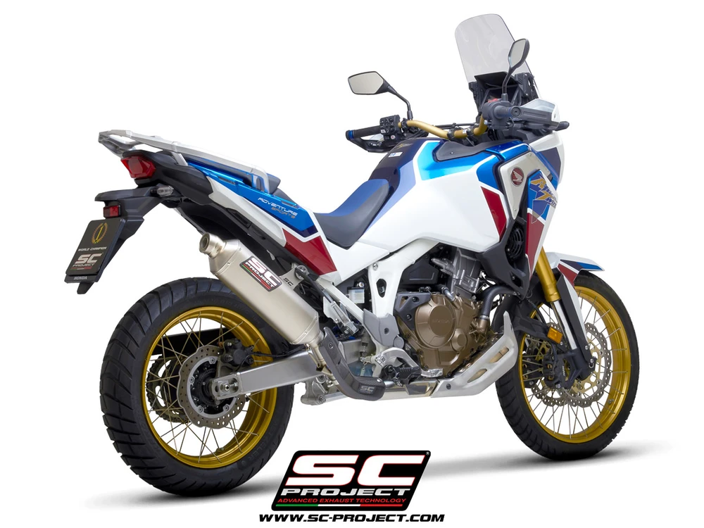 Выхлоп SC-Project Rally Raid titanium