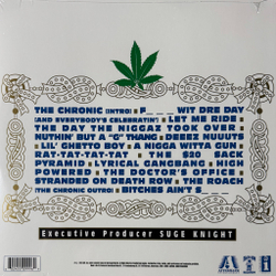 Виниловая пластинка Dr. Dre ‎– The Chronic 2LP