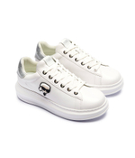 Кожаные кроссовки kapri Karl Lagerfeld - белый(KL62530N)