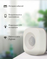 Умный датчик движения WiFi Tuya Smart (батарейки в комплекте)