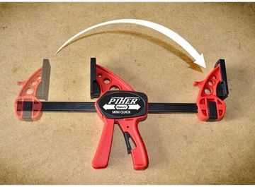 Струбцина Piher Quick Mini 15х5.5см, быстрозажимная, 750N Piher