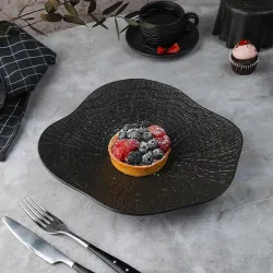 Тарелка d 26 см h4,7 см Wave Up Black Raw Wood P.L. Proff Cuisine [3]