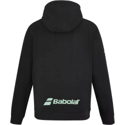 Мужская теннисная кофта Babolat Hood Sweat J. Lebron - black