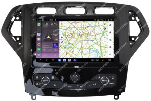 Магнитола для Ford Mondeo 4 2007-2010 - Kuberg SF-9281-1 QLed, Android 13, Быстрейшая, CarPlay, SIM-слот