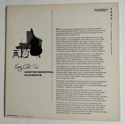 Винтажная виниловая пластинка LP The King Cole Trio Instrumental Classics (Japan 1977) (No Obi)