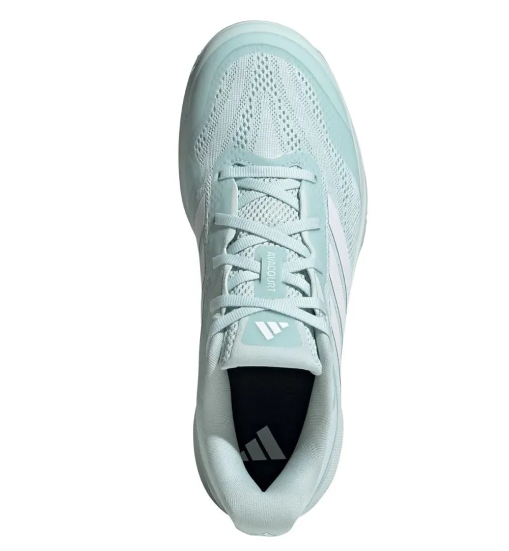 Женские теннисные кроссовки Adidas Avacourt 3 Clay - halo mint/cloud white/cloud white