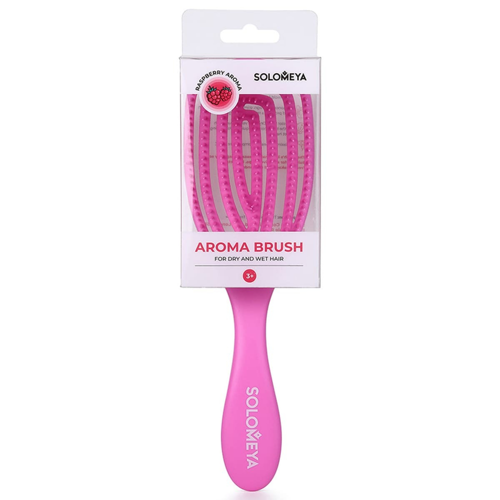 Solomeya Wet Detangler Brush Oval расческа для сухих и влажных волос овальная