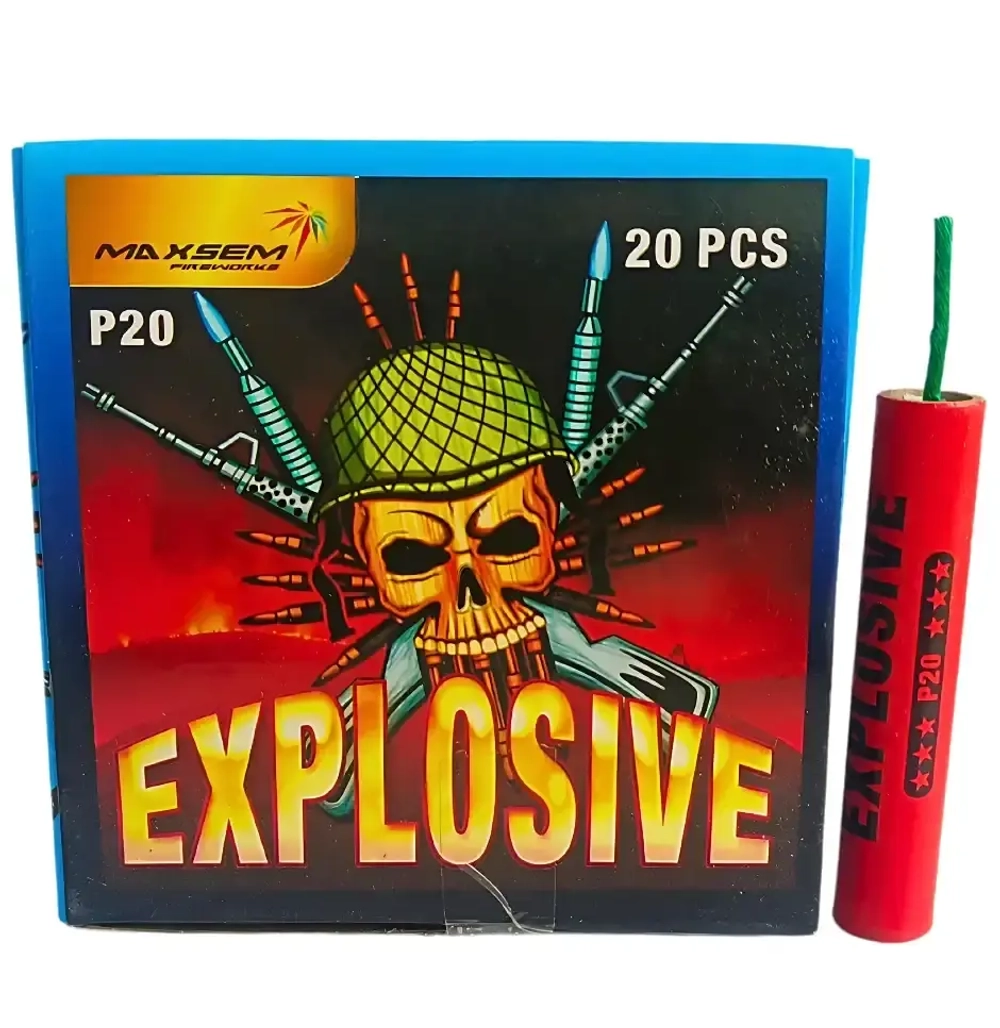 P20 Explosive: купить петарды в Нижнем Новгороде — P20 Explosive от Maxsem.