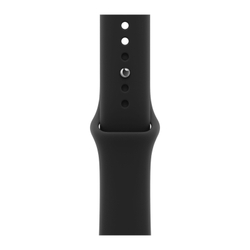 Apple Watch Series 12, 46 mm, GPS, Black Aluminum, Black Sport Band, M/L