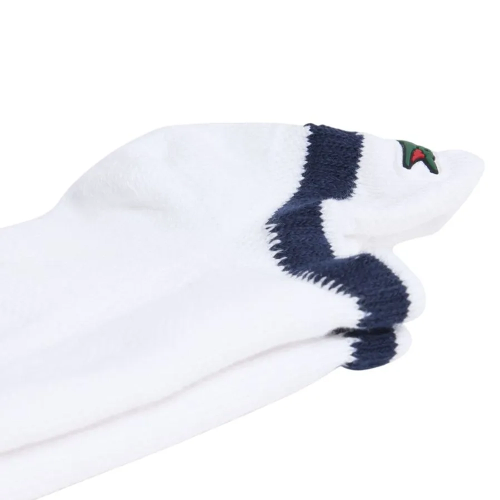 Теннисные носки Lacoste Piqué Sport 1P - white/navy blue
