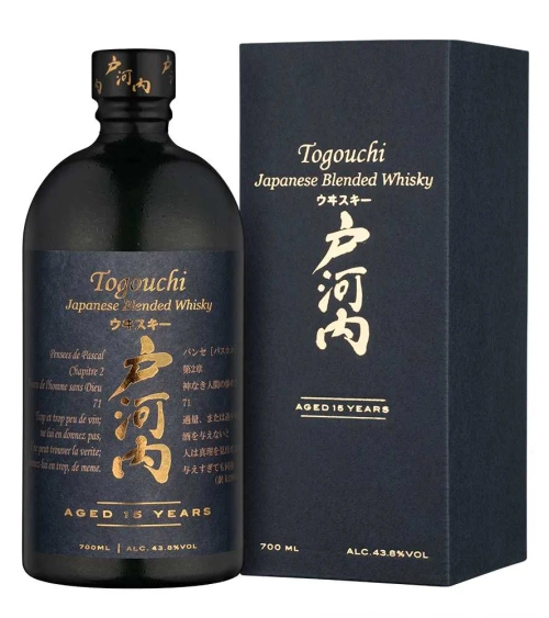 Виски Togouchi Aged 15 Years, 0.7 л.