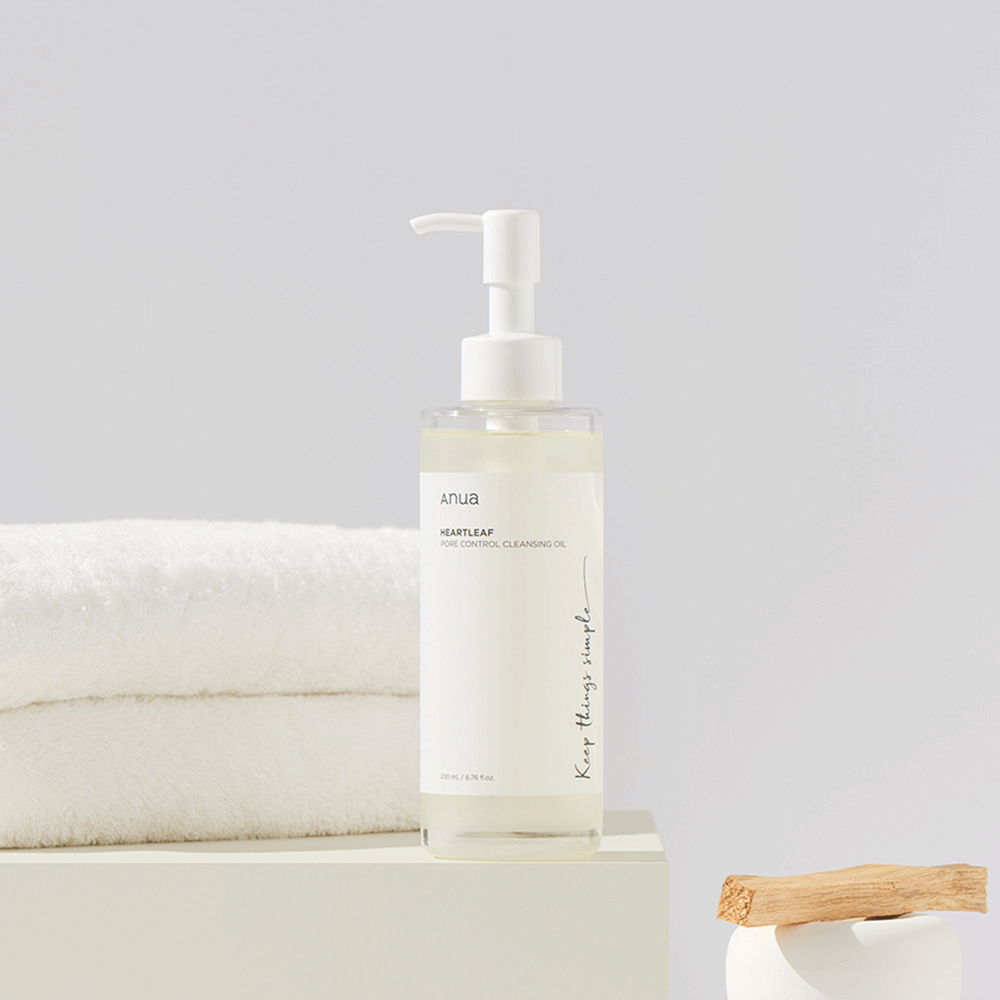 Гидрофильное масло для глубокого очищения пор Anua Heartleaf Pore Control Cleansing Oil 200 мл