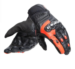 Мотоперчатки Dainese "Carbon 4", кожаные, защита на костяшках и ладонях