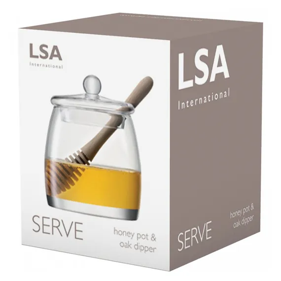 Банка для меда с ложкой Serve