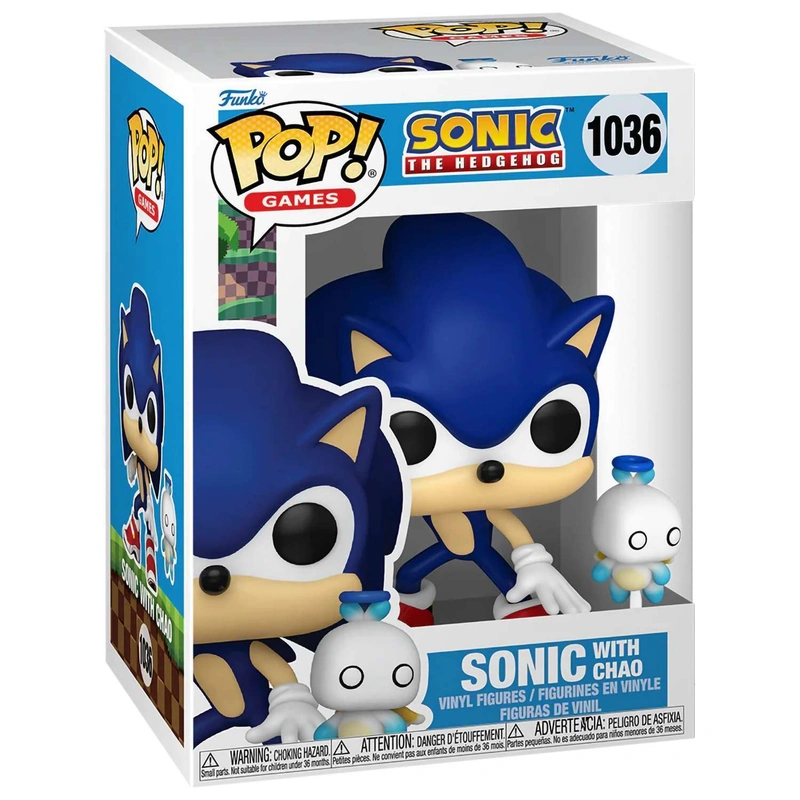 Funko POP! Sonic the Hedgehog: Sonic (w/Chao) (1036)