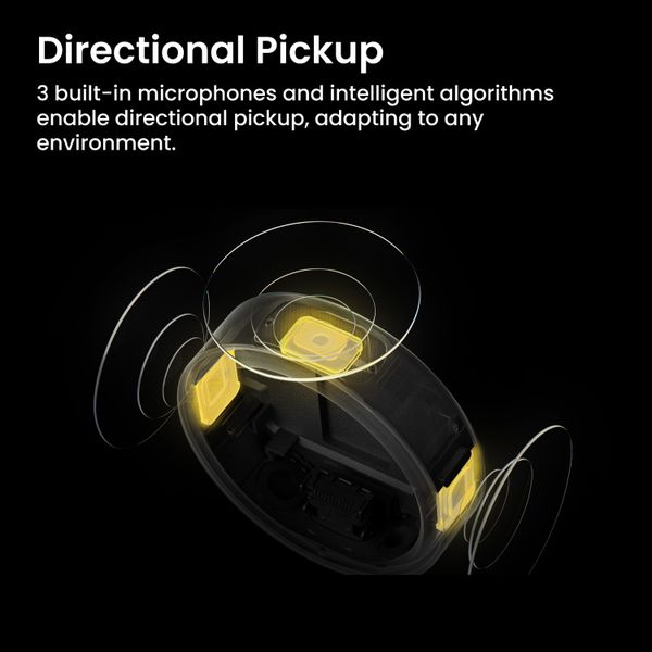 Беспроводной петличный микрофон Insta360 Mic Pro Transmitter, Арктический белый | Arctic White