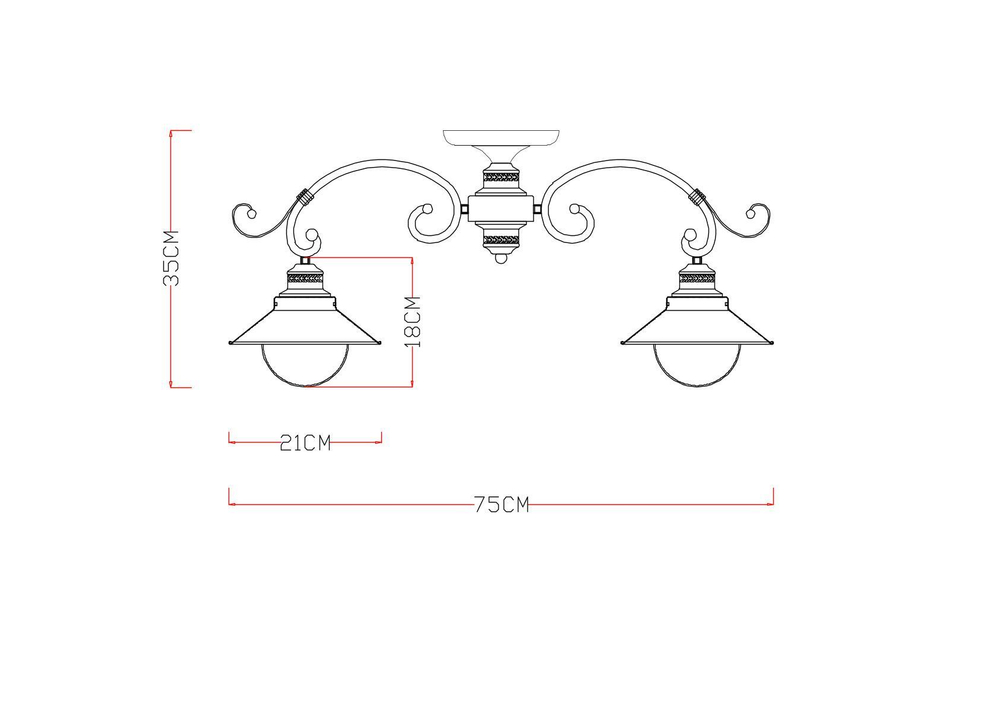Люстра потолочная Arte Lamp Grazioso A4577PL-5WG