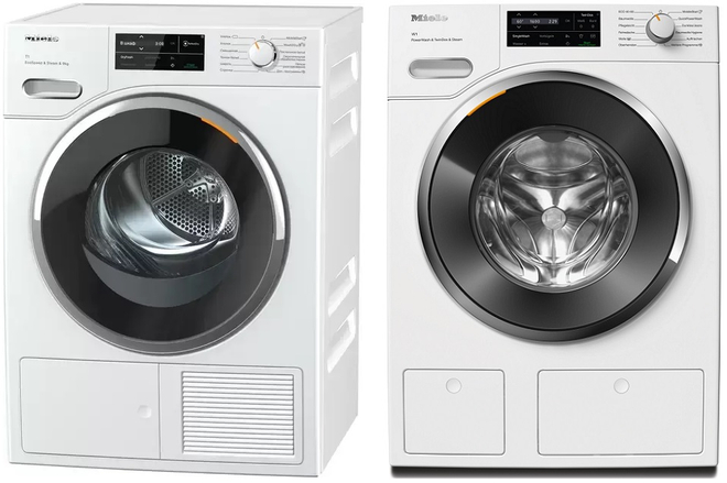 Комплект Miele Стиральная машина WWJ 880 WPS White Edition и Сушильная машина TWL780WP