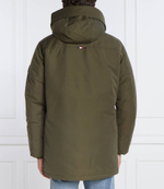 Пуховая куртка ROCKIE NON FUR PARKA Tommy Hilfiger - хаки(MW0MW32779)