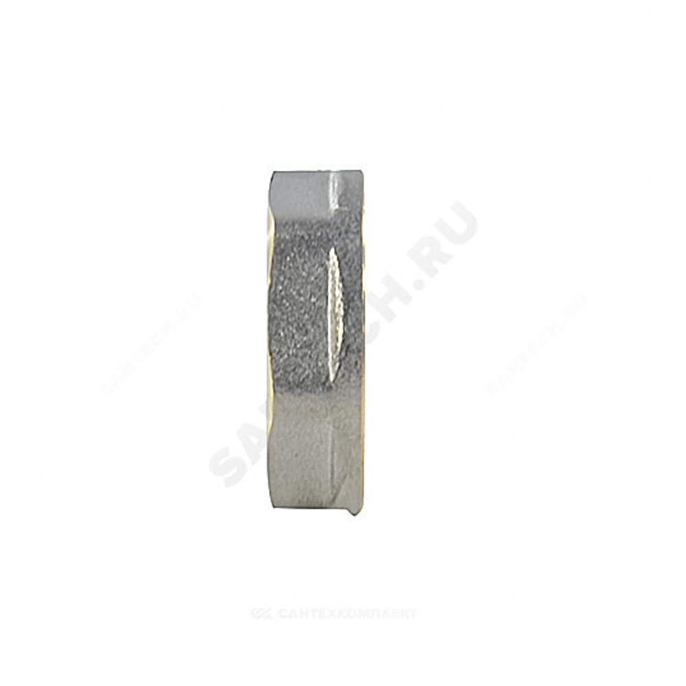 Контргайка латунь никель реборда Ду 32 (1 1/4") ВР Aquasfera 9034-04
