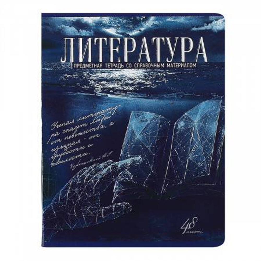 Тетрадь 48л лин. ПЗБМ Голубой океан Литература 027095*5/50 4630121200254 254 76.43