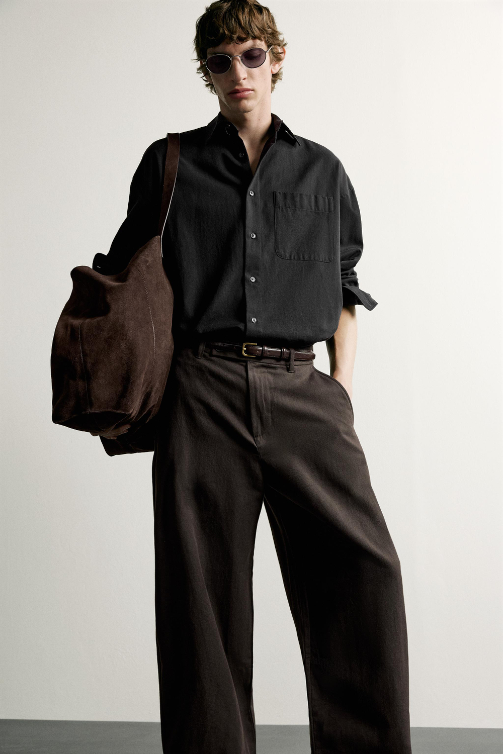 БРЮКИ БРЮКИ BARREL FIT — ZARA