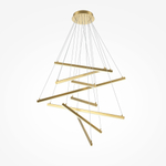 Подвесная светодиодная люстра Maytoni Line MOD016PL-L96GK