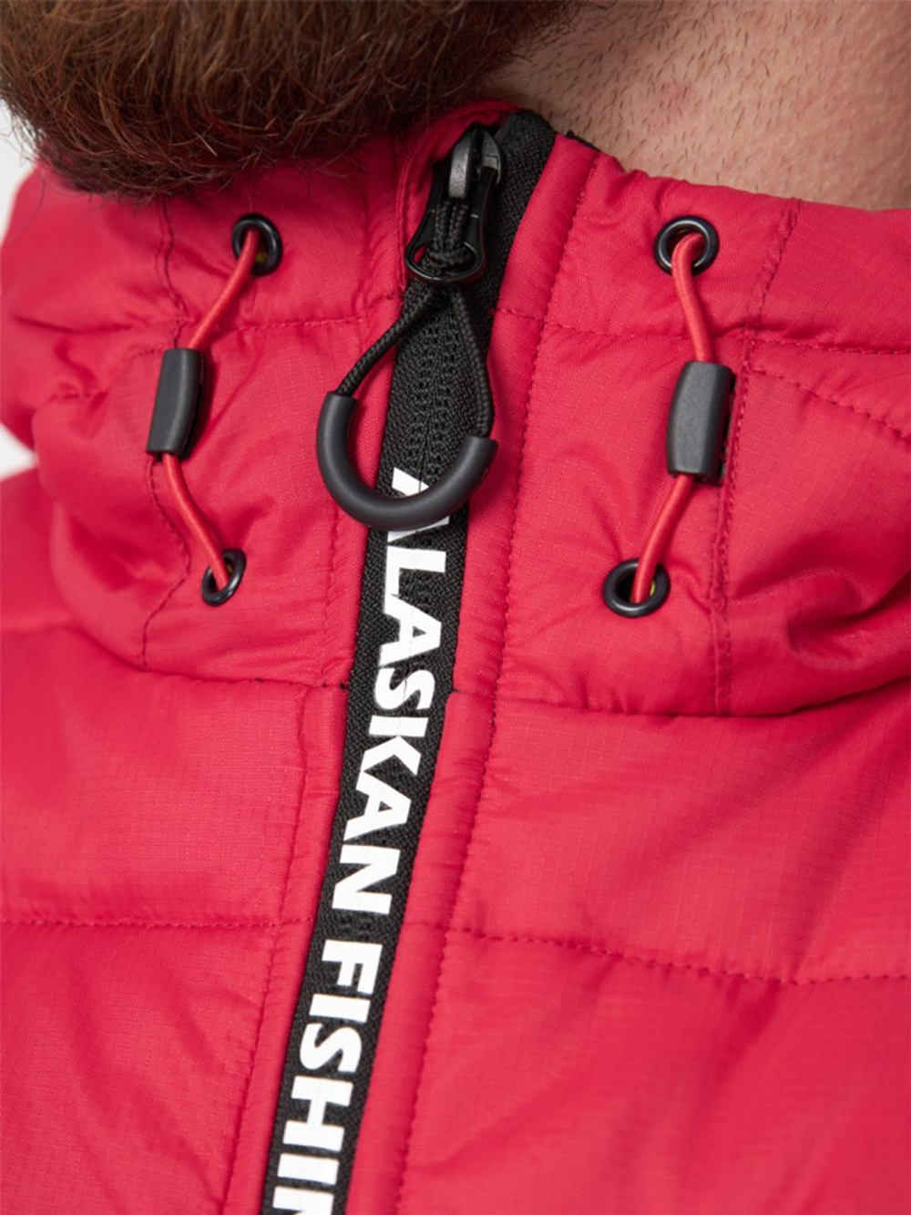 Куртка Alaskan Juneau Red утепленная стеганая