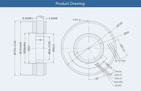 T-Motor CubeMars RI100 KV105