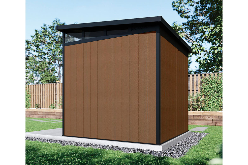 Садовый хозблок из ДПК Black Fox Defender 7x7