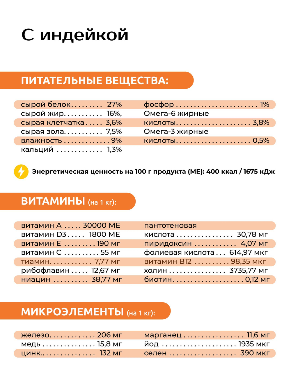 Корм сухой для щенков мелких пород, с индейкой, 12 кг, QUATTRO