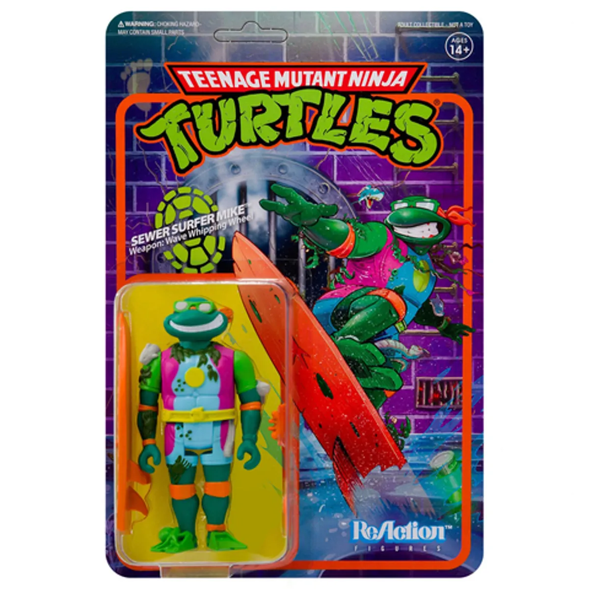 Фигурка Super7 TMNT: Sewer Surfer Mike