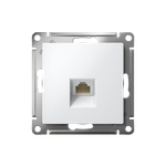 SE AtlasDesign Бел Розетка компьютерная RJ45, механизм