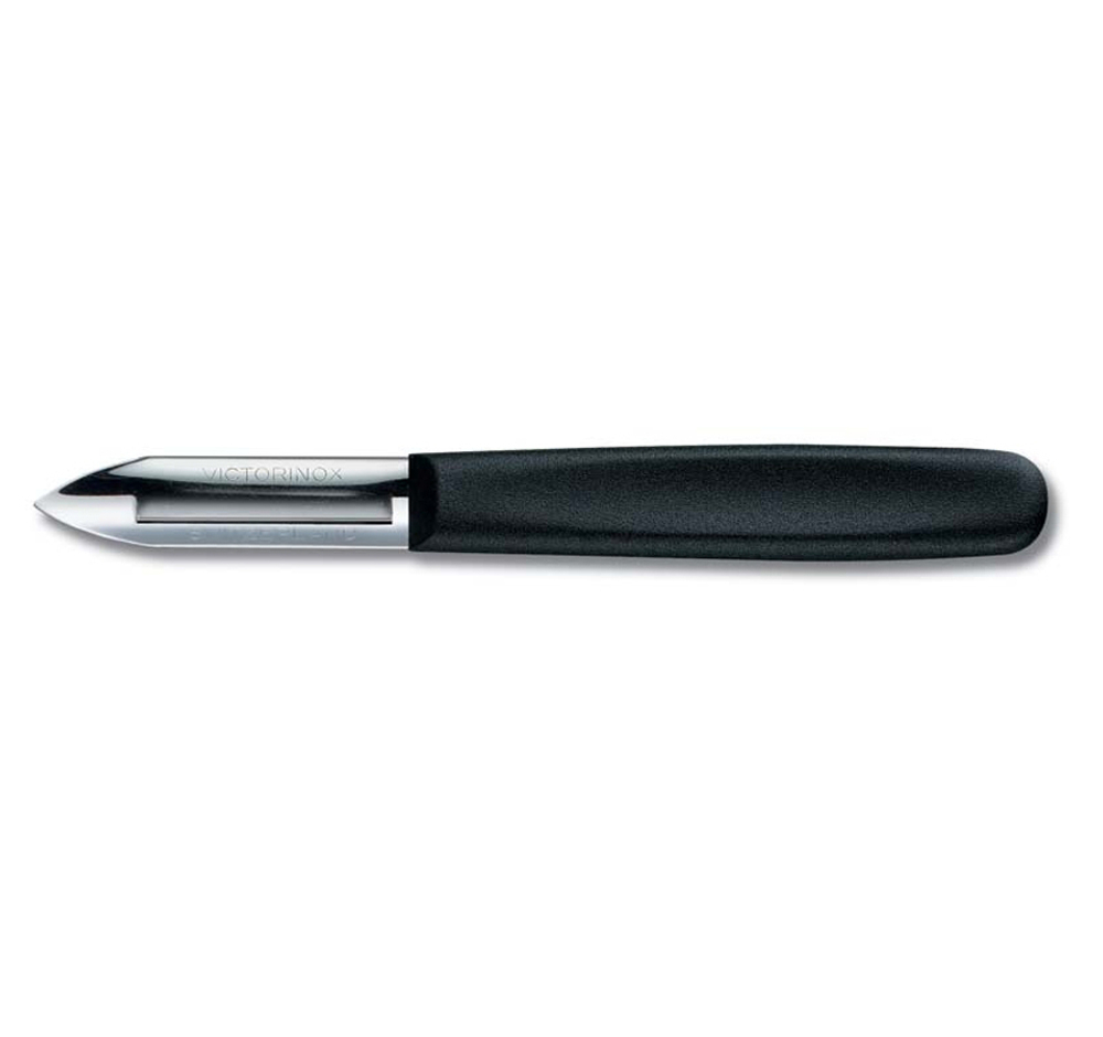Картофелечистка Victorinox, 1 реж.сторона, черная