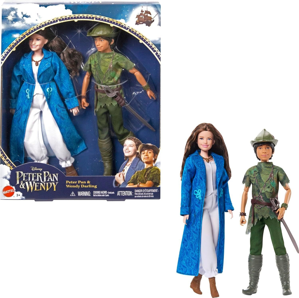 Набор Mattel Disney Питер Пен И Вэнди Peter Pan & Wendy