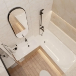 Донна бел верх 01 / Donna white wall 01 300х500 (1-й сорт)