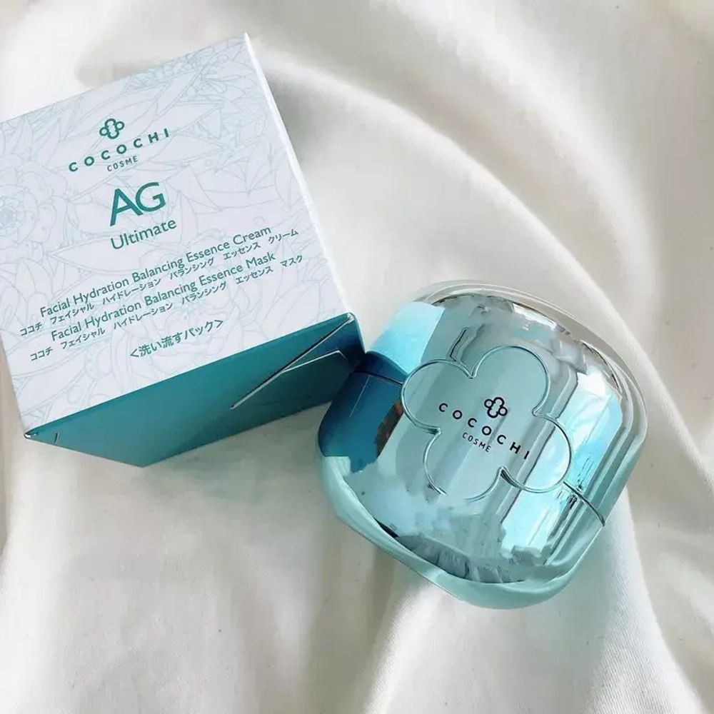 Cocochi Увлажняющая балансирующая кремовая маска-эссенция Кокочи - AG Ultimate Facial Hydration Balancing Essence Mask, 90 г/20 г