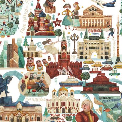 Карта Москвы