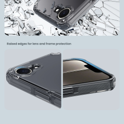 Чехол усиленный от Nillkin с поддержкой MagSafe для iPhone 16e и iPhone 17e, серия Nature TPU Pro Magnetic