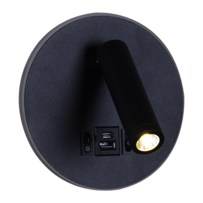 86203-9.2-001KT LED12W+USB BK светильник настенный Reluce, LED