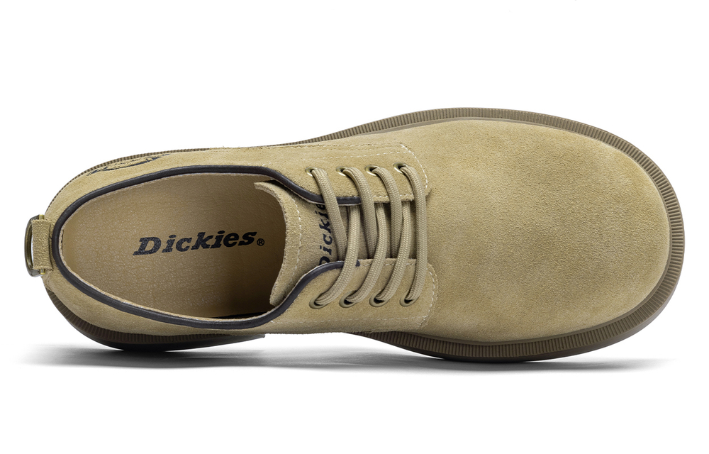 Dickies Cow Split Leather Work Boots Unisex Khaki